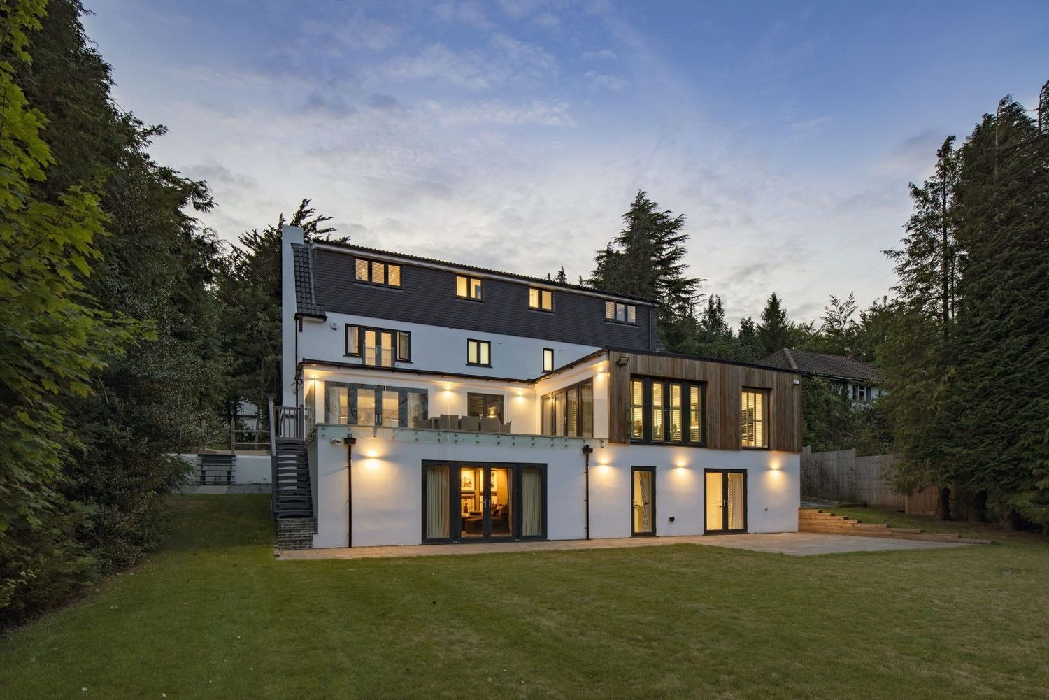 House Exterior from a Interior Design and Layout project near New York-Newark-Jersey City by April Hamilton