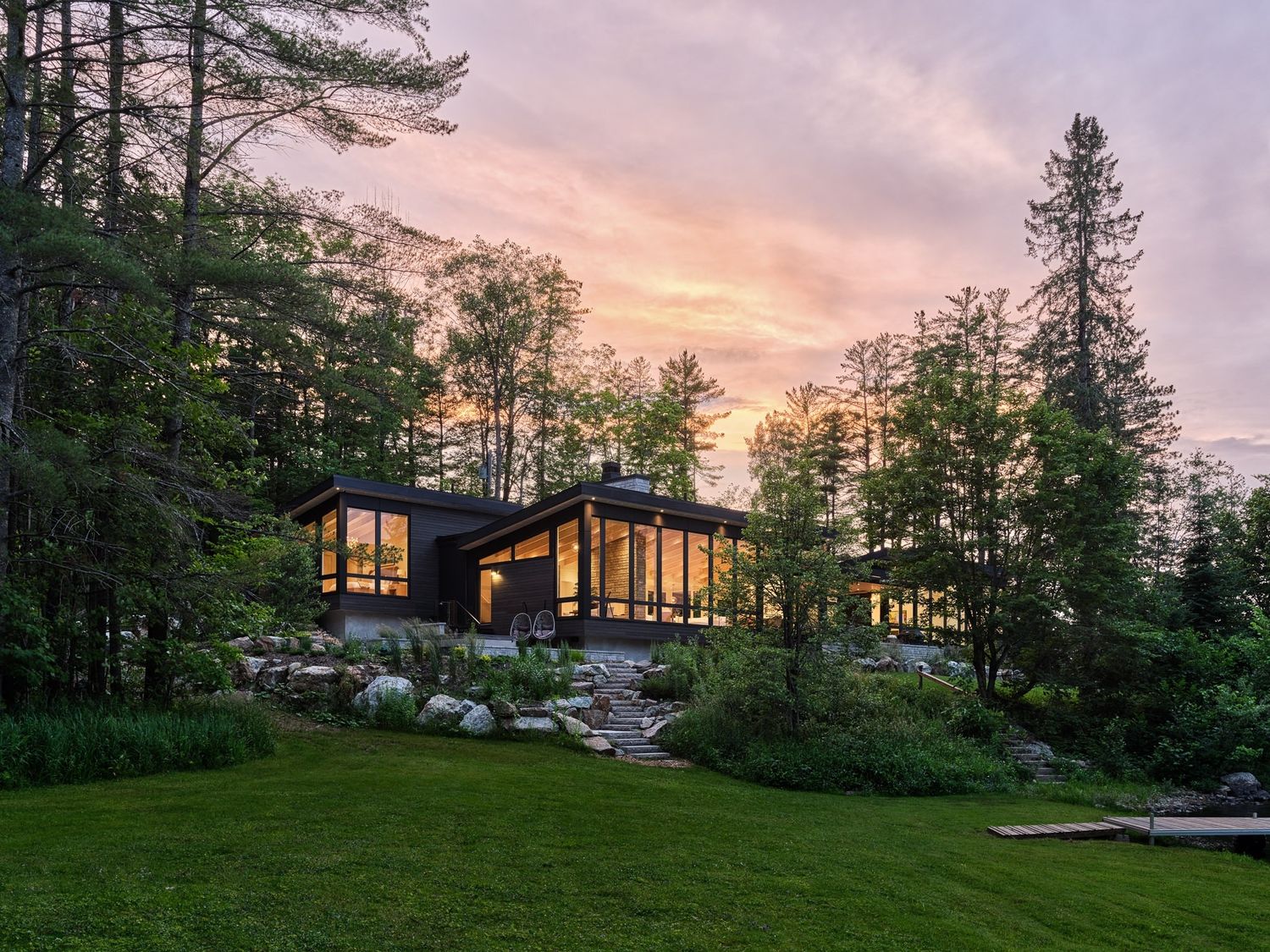  from a Single family homes project near Gatineau (Outaouais) by Simmonds Architecture