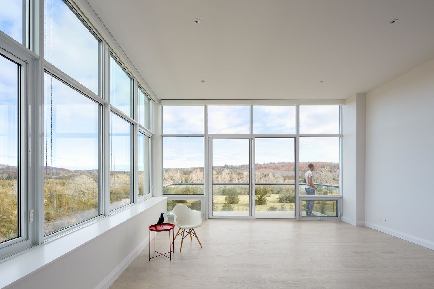 Living Room from a Multi-family and high-rise Buildings project near Kingston by Dubbeldam Architecture + Design