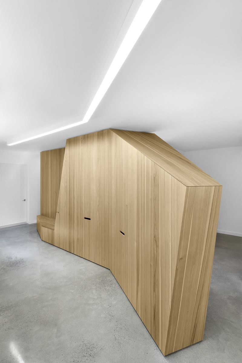 Storage & Closet from a Single family homes project near Montreal (Greater Montreal) by Paul Bernier Architecte