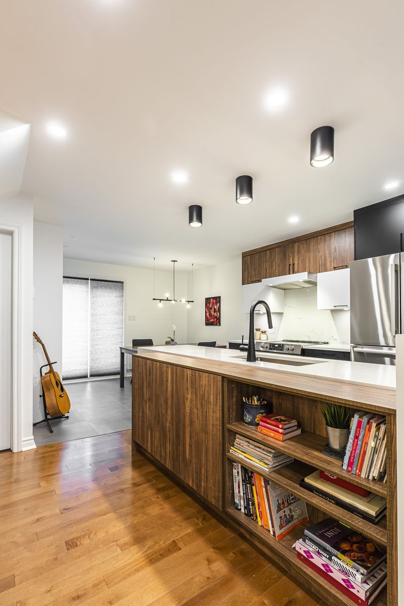 Kitchen from a Single family homes project near Montreal (Greater Montreal) by Mara Design