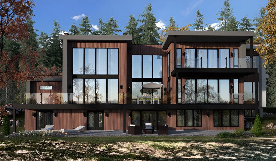 Renderizado en 3D de un proyecto de tipo Viviendas unifamiliares cerca de Ciudad de Quebec - Lévis por BE3I Ingénieurs
