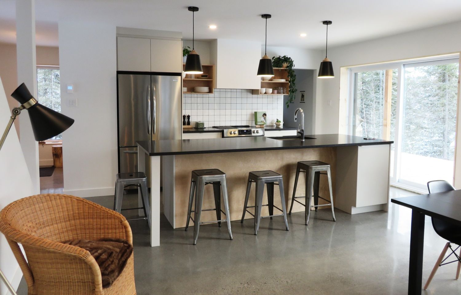 Cuisine d'un projet de Maisons unifamiliales près de Saguenay/Lac-Saint-Jean de Solutions Résidentielles