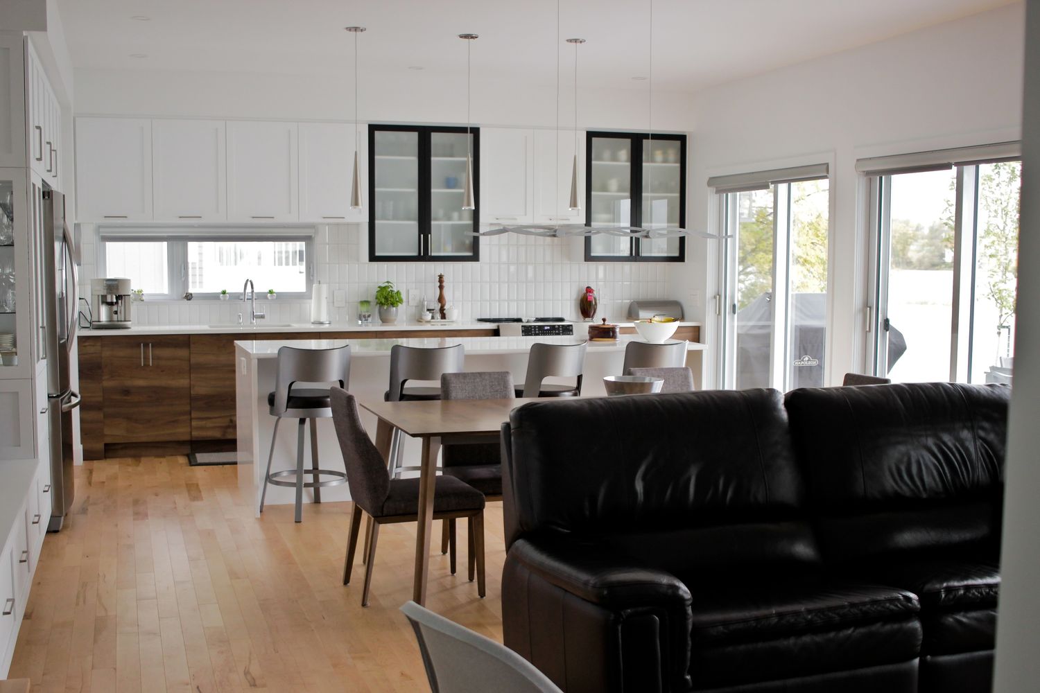 Salle à manger d'un projet de Maisons unifamiliales près de Saint-Jérôme/Blainville (Laurentides) de Noveco Entrepreneur général