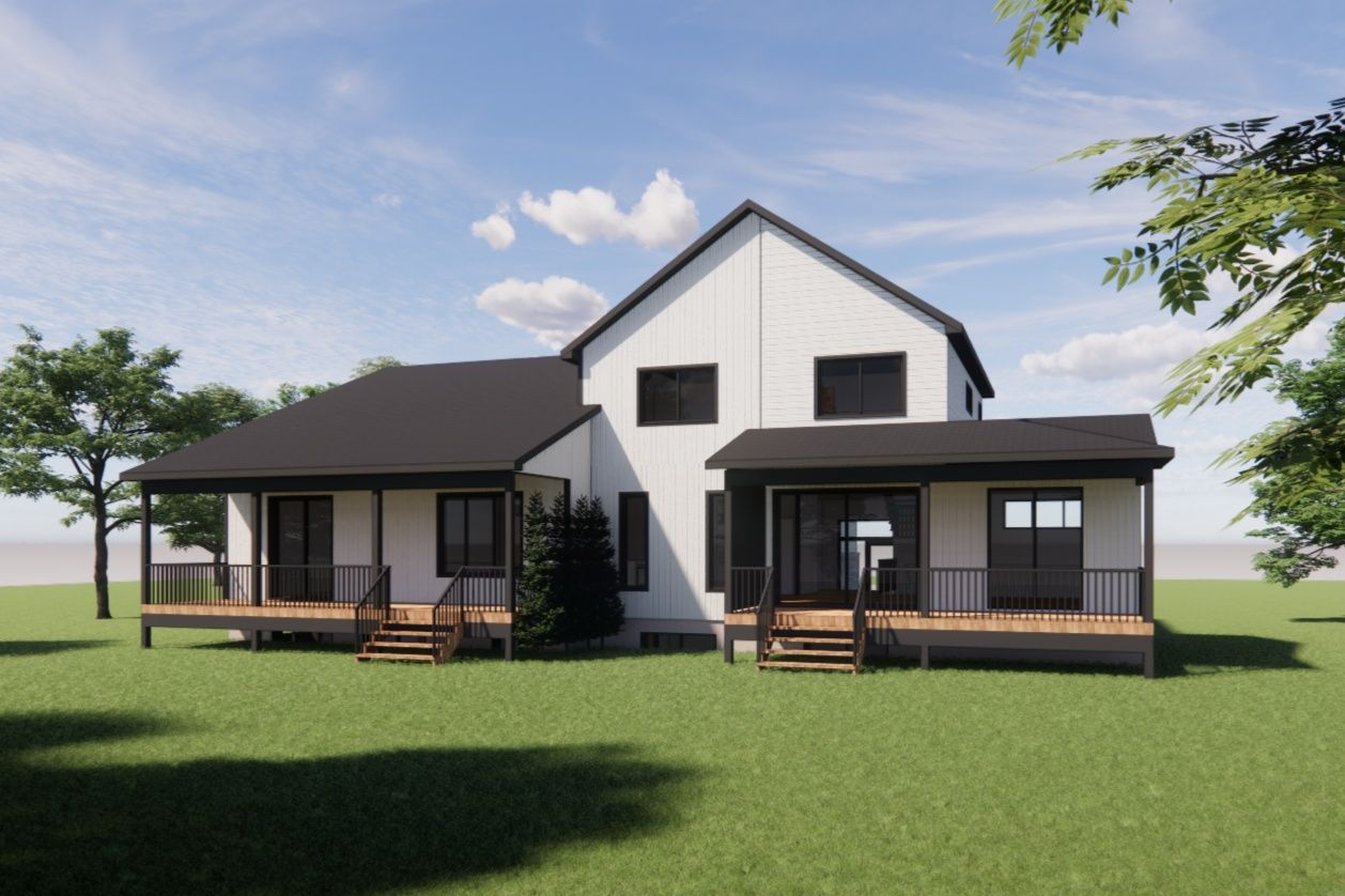 Renderizado en 3D de un proyecto de tipo Viviendas unifamiliares cerca de Montreal (Gran Montreal) por E.L. Concept - Architecture et Design