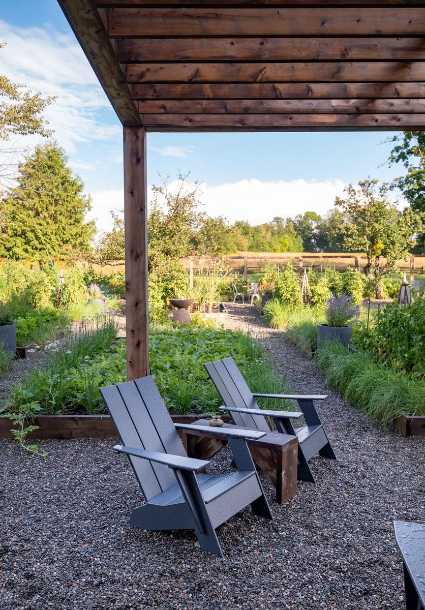 Jardin potager d'un projet de Maisons unifamiliales près de Granby/Bromont/Cowansville (Estrie) de Les Ensembliers