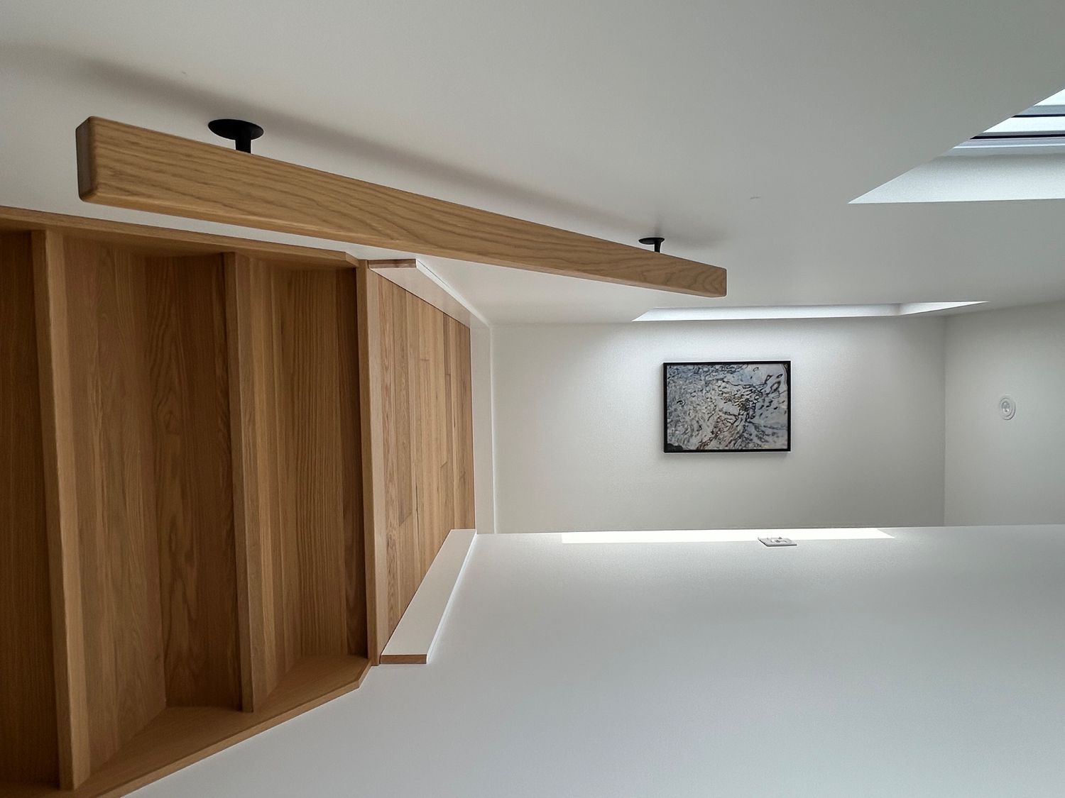 Staircase from a Single family homes project near Saint-Jerome (Laurentides) by Toundra construction