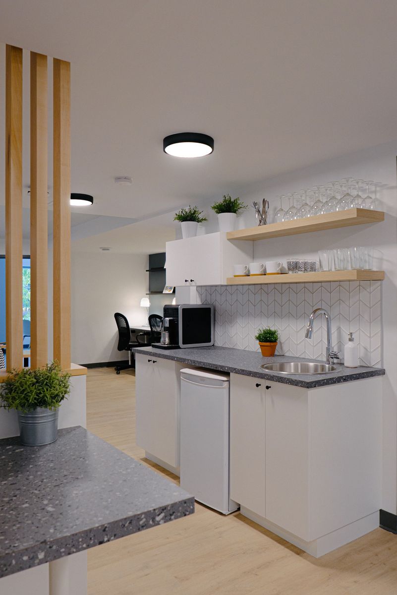 Kitchen from a Interior Design and Layout project near Montreal (Greater Montreal) by PASSÉ PRÉSENT DESIGN DURABLE