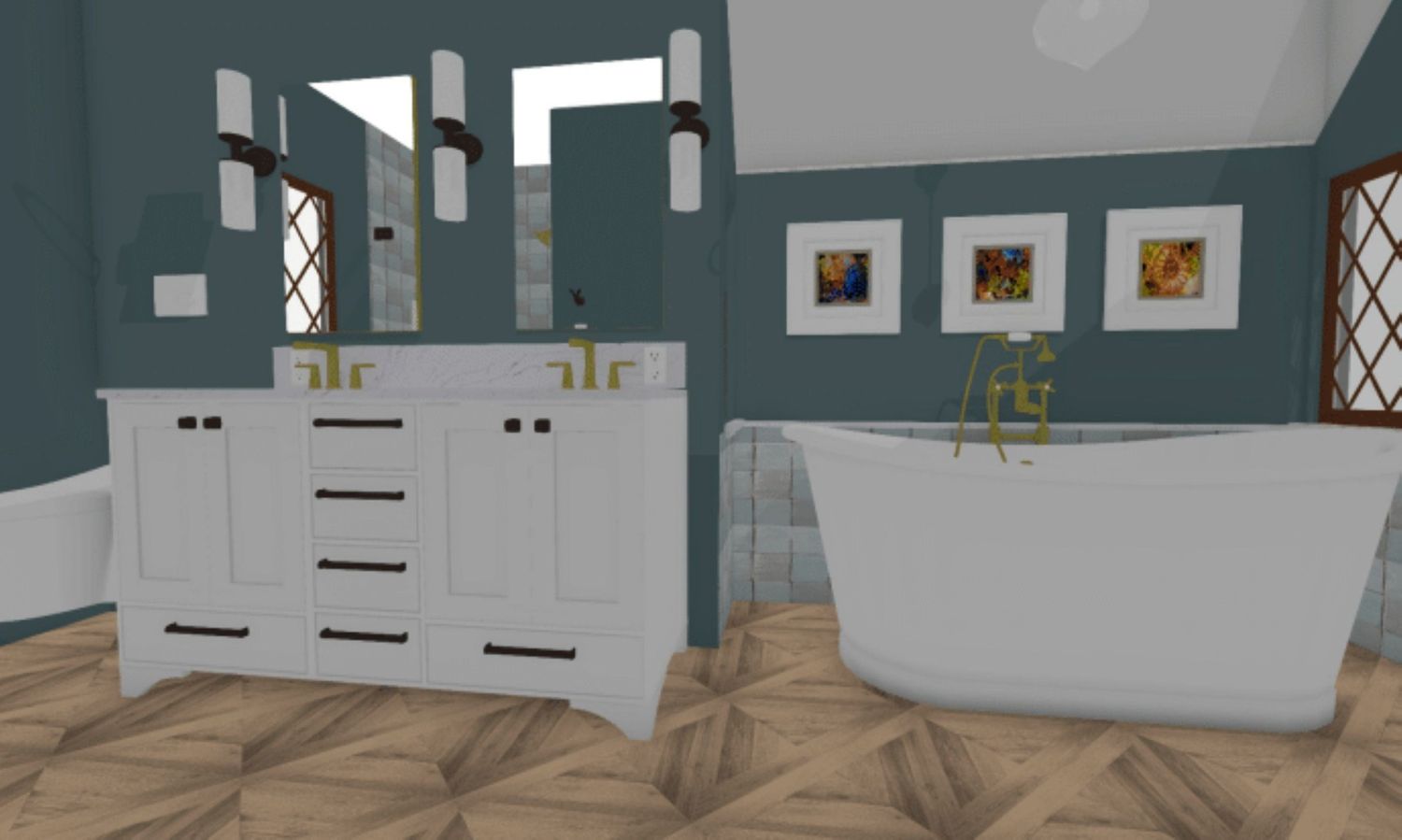 Bathroom from a Bathrooms project near San Francisco Bay by Contractors Central