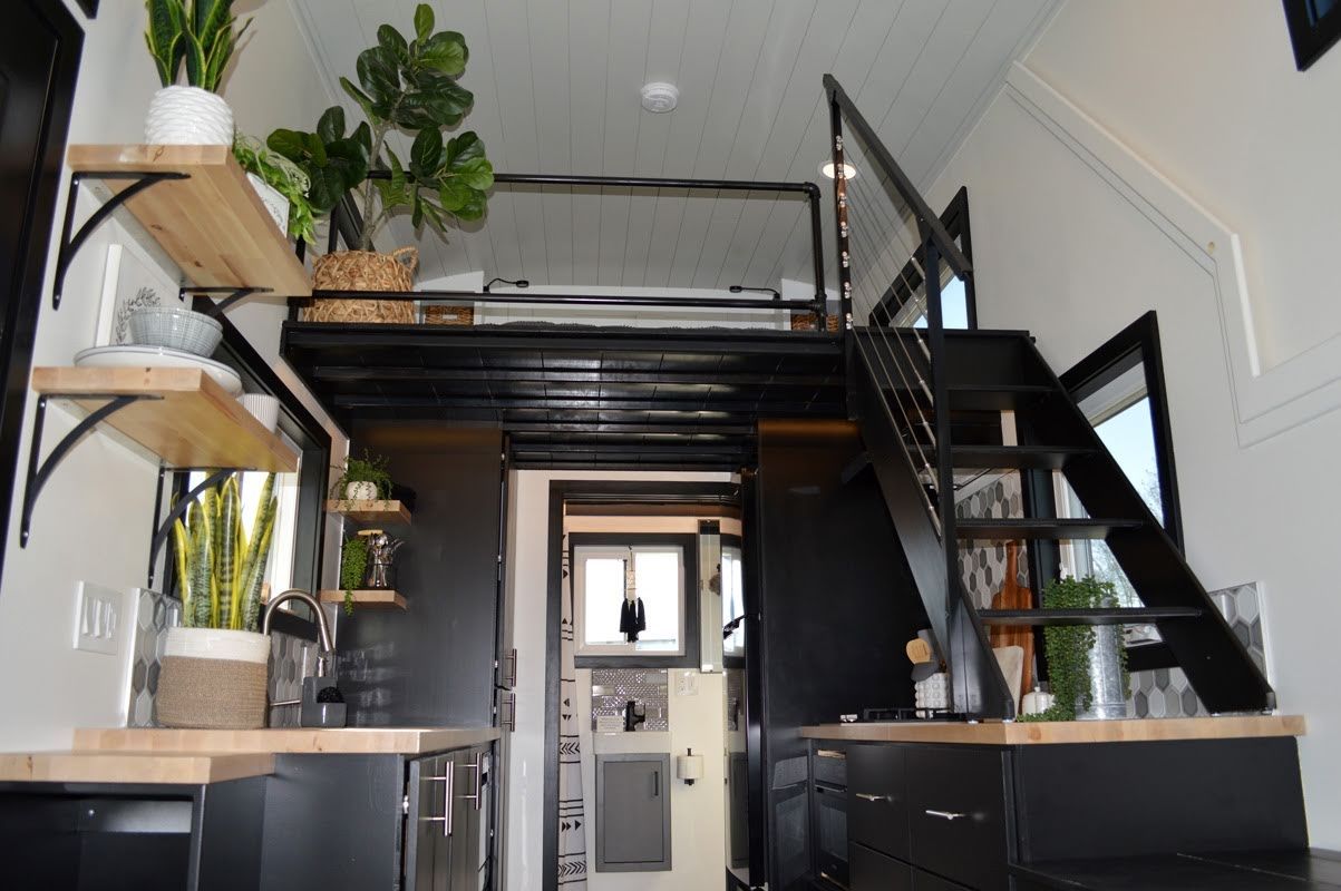 Bedroom from a Tiny Houses project near Columbus by Rulaco Remodeling and Tiny Homes