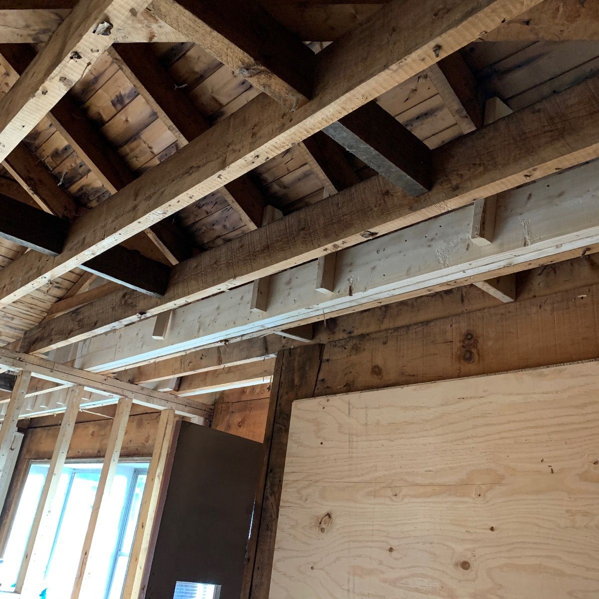 House Construction Interiors from a Single family homes project near Montreal (Greater Montreal) by psb