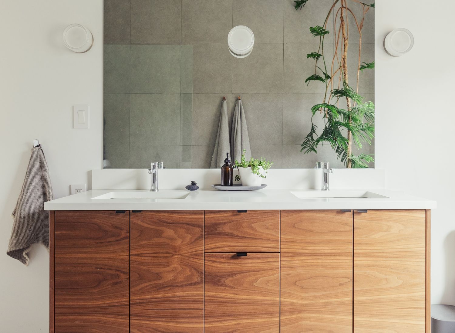 Bathroom from a Single family homes project near Peterborough by Ash + Acre Projects