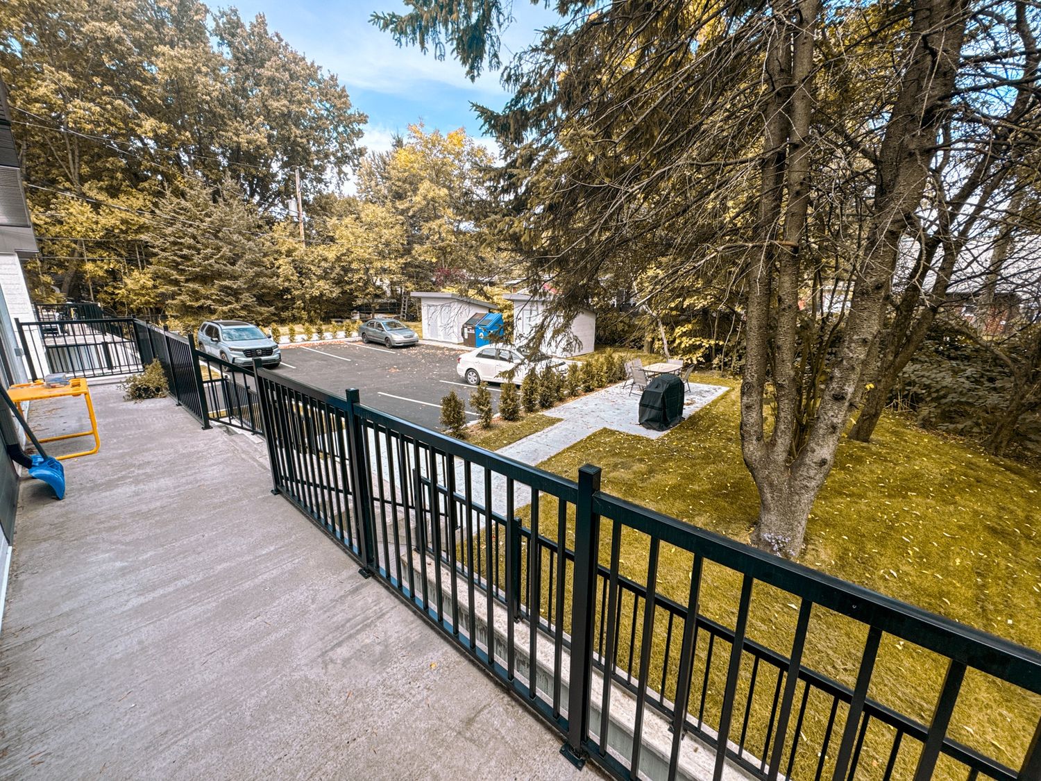 Deck & Balcony from a Multi-family and high-rise Buildings project near Quebec City - Levis by Groupe Habitech