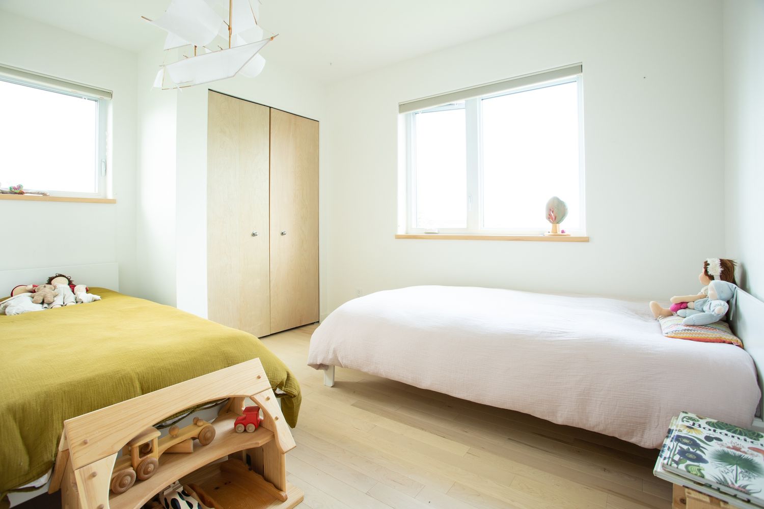 Chambre d'un projet de Maisons unifamiliales près de Sherbrooke (Estrie) de UrbanÉco Construction