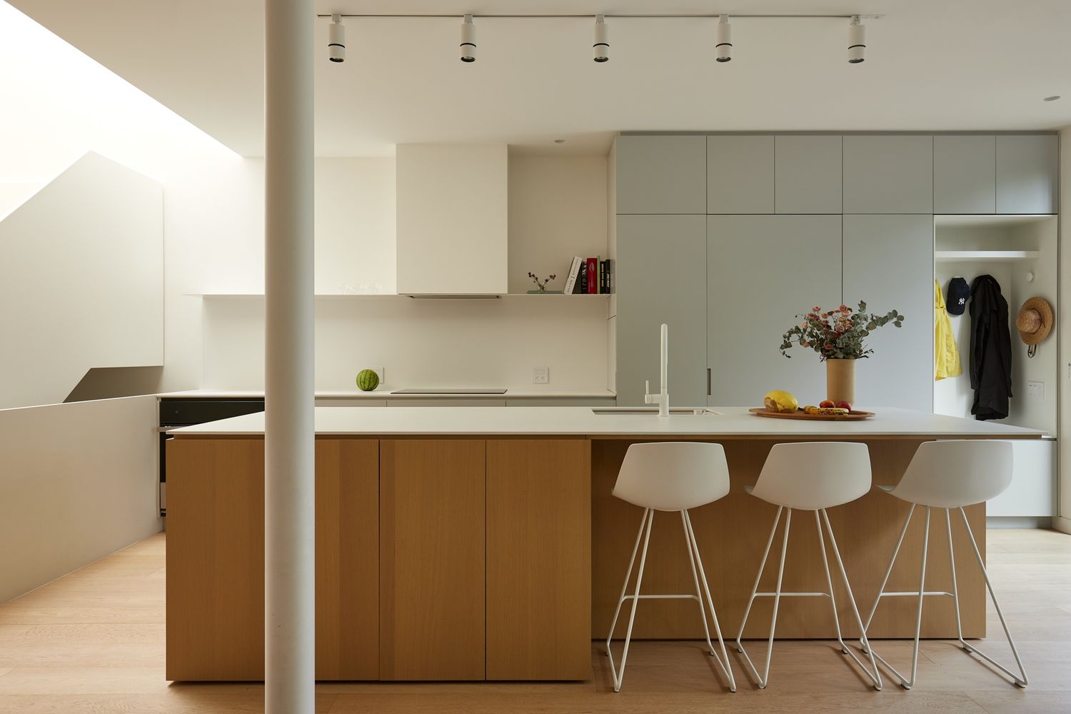 Kitchen from a Single family homes project near Montreal (Greater Montreal) by Alexandre Bernier Architecte