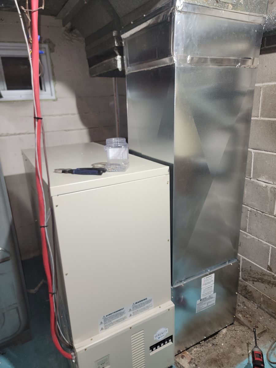 Building mechanicals from a Furnaces project near Montreal (Greater Montreal) by DB climatisation