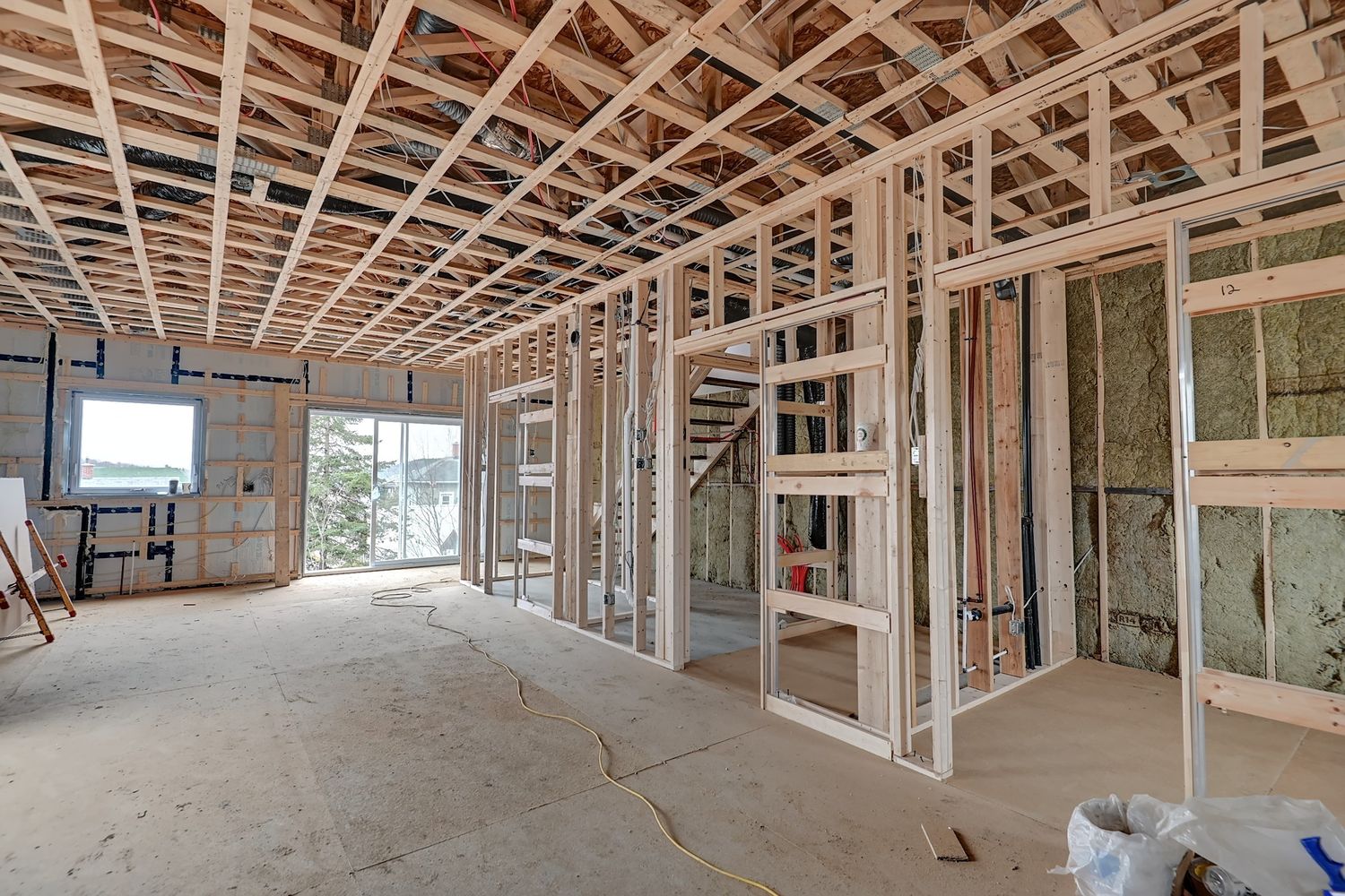 Travaux - Intérieur d'un projet de Maisons unifamiliales près de Sherbrooke (Estrie) de Claire Derome • courtière en immobilier résidentiel