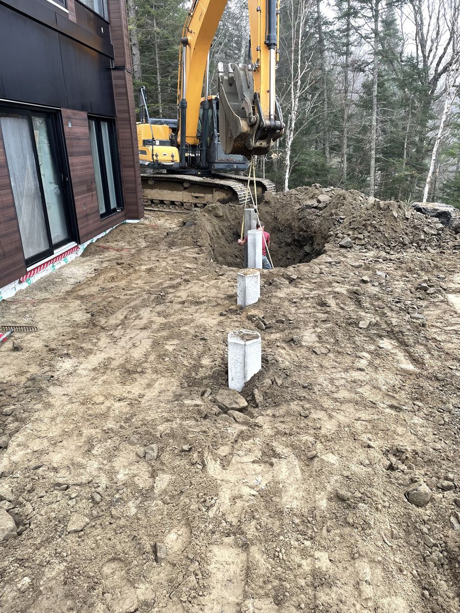 Instalaciones mecánicas de un proyecto de tipo Viviendas unifamiliares cerca de Joliette (Lanaudière) por Les Constructions du Patrimoine J.S. INC.
