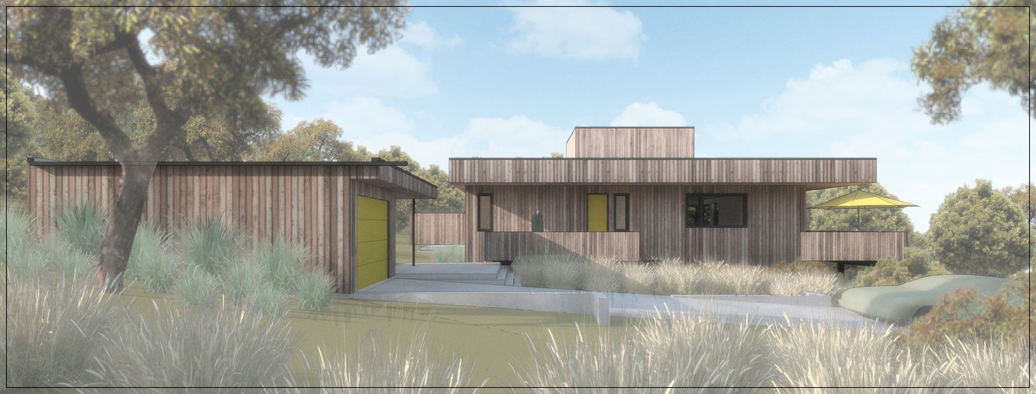 3D Rendering from a Single family homes project near Granby - Bromont - Cowansville by eba architecture