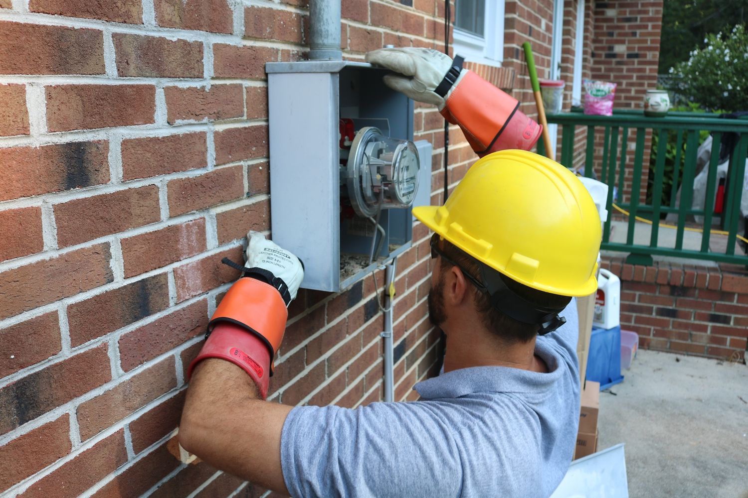  from a Electric meters project near Charlotte by NC Solar Now