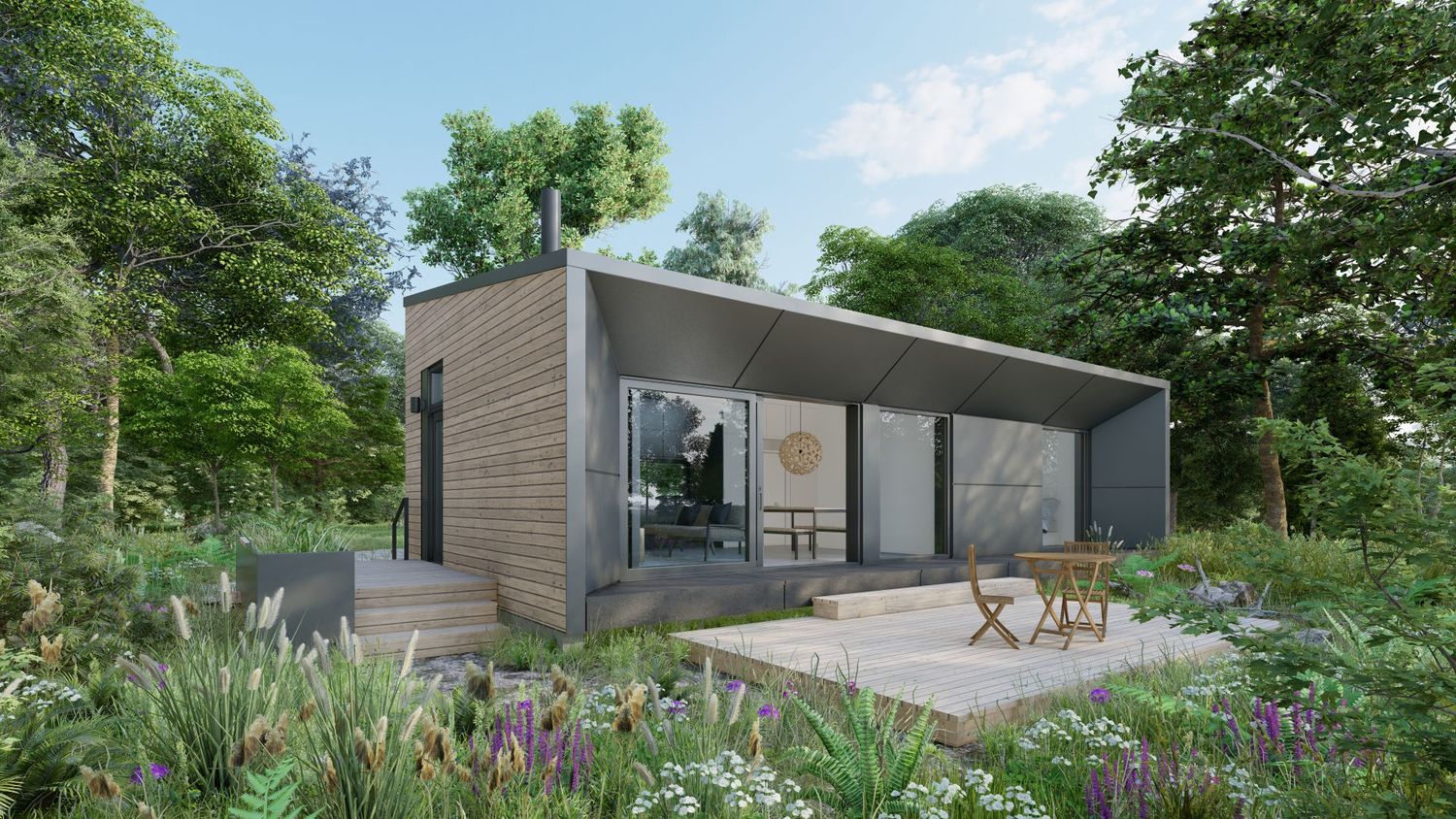 3D Rendering from a Accessory Dwelling Units (ADUs) project near Montreal (Greater Montreal) by PARA-SOL