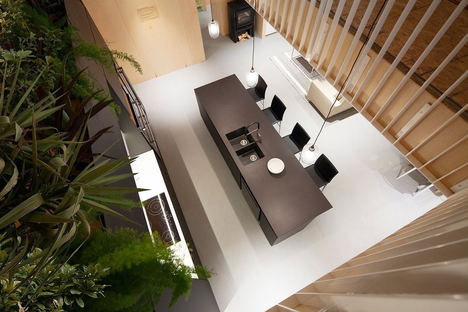 Kitchen from a  project  by 