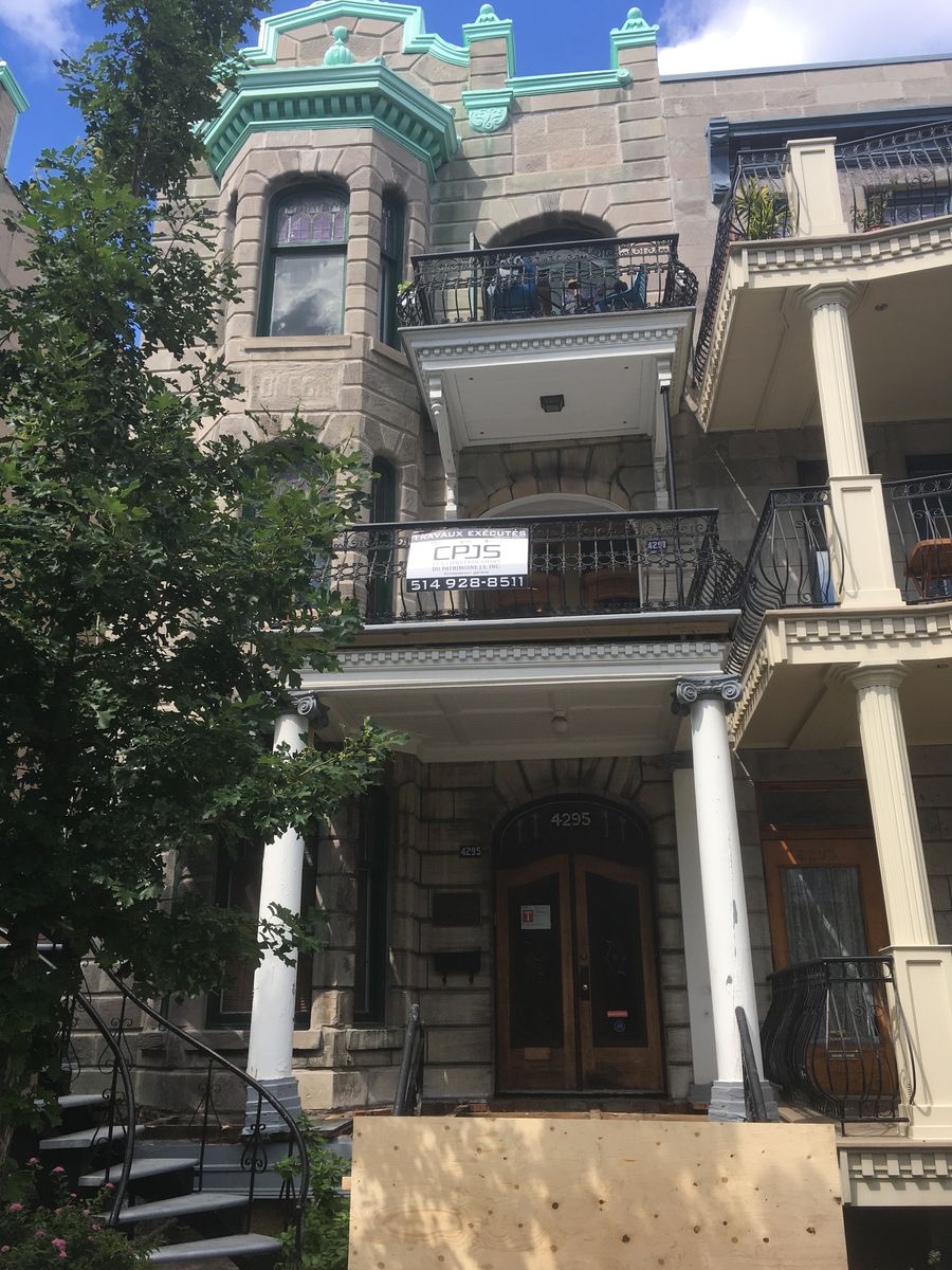 House Construction Exteriors from a Multi-family and high-rise Buildings project near Montreal (Greater Montreal) by Les Constructions du Patrimoine J.S. INC.