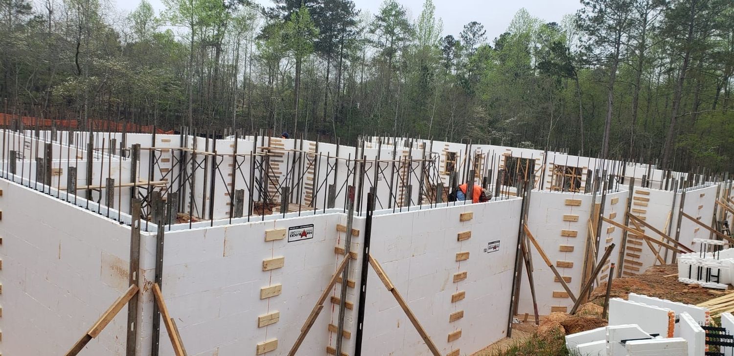 Structures et ossatures d'un projet de Maisons unifamiliales près de Atlanta de Green Harbor Building Systems LLC
