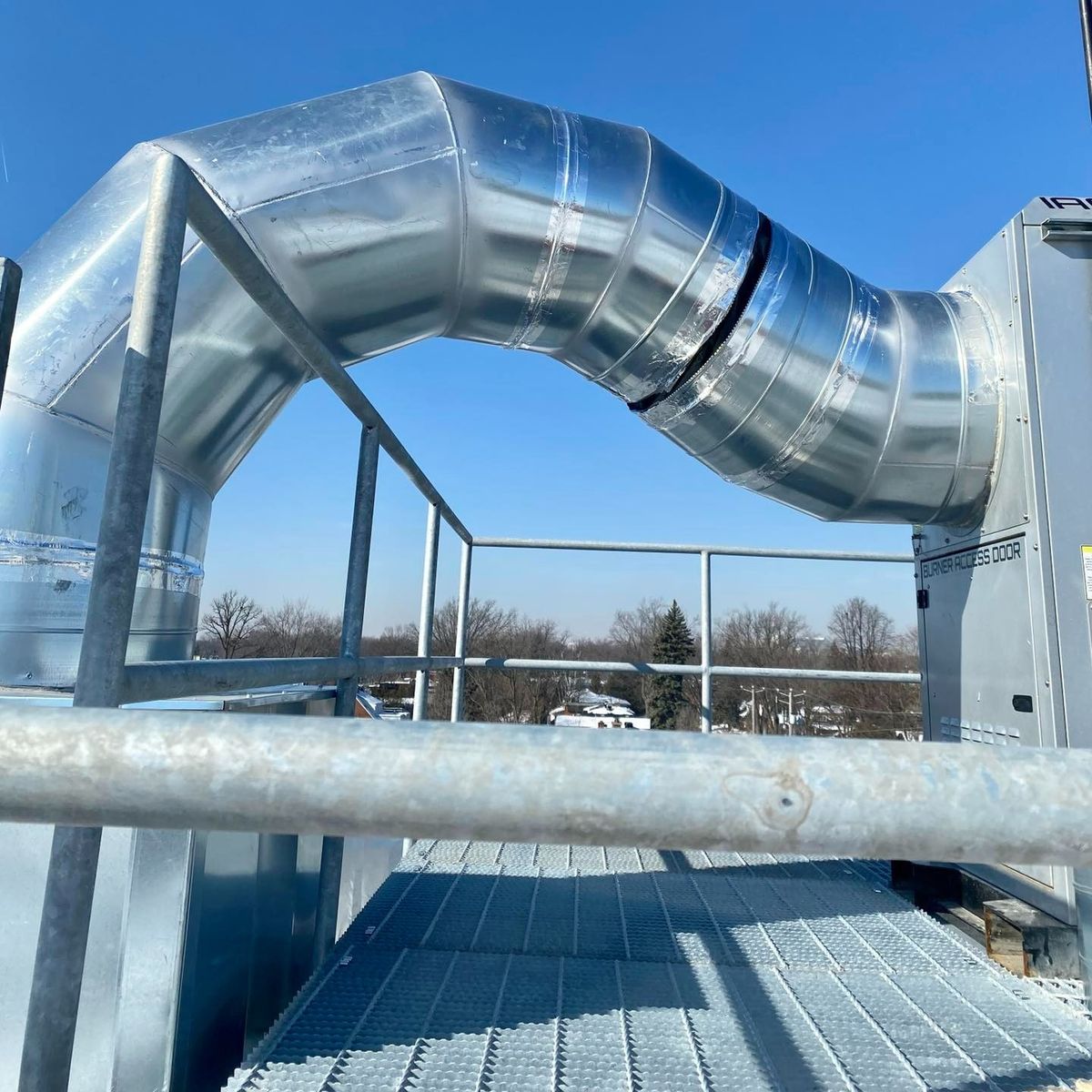 Mécanique du bâtiment d'un projet de Conduits de ventilation près de Montréal/Laval/Longueuil (Grand Montréal) de Les Industries Perform Air