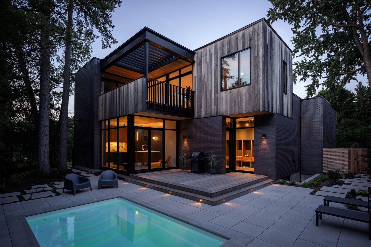  from a Single family homes project near Ottawa by Simmonds Architecture