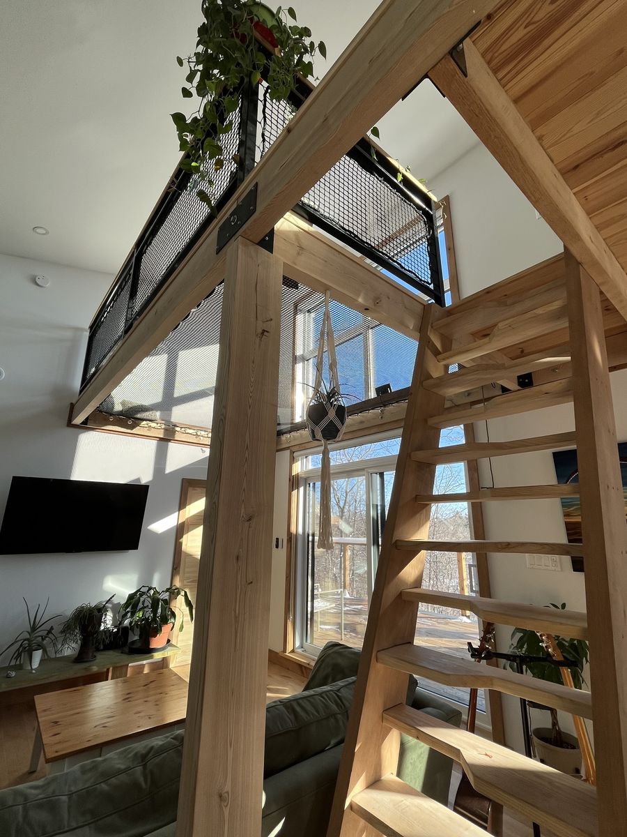 Escaleras de un proyecto de tipo Viviendas unifamiliares cerca de Gatineau (Outaouais) por Dsconstruction
