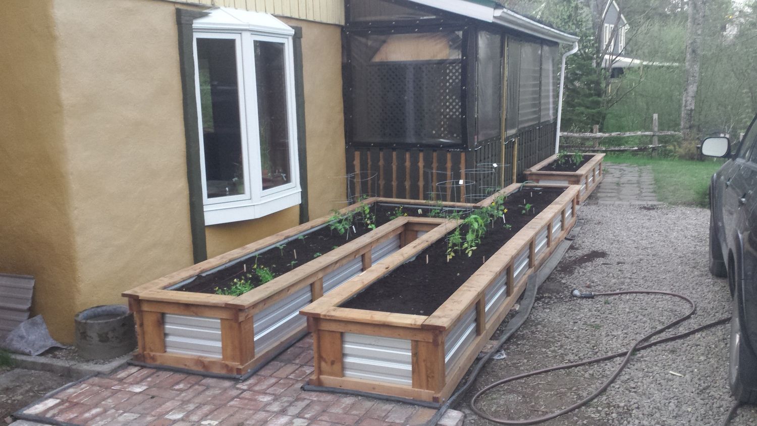 Landscape Construction from a Interior Design and Layout project near Quebec City - Levis by Écoconcept