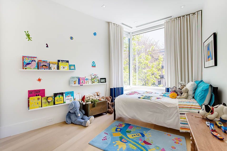 Kids' Room from a Condos, apartments project near Montreal (Greater Montreal) by Zaraté Lavigne Architectes