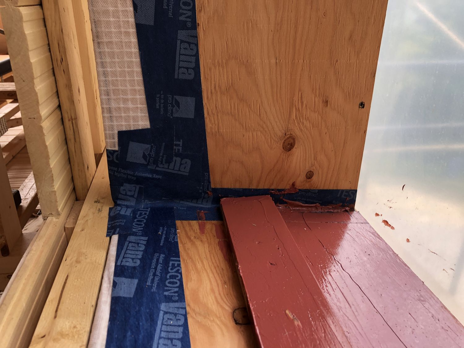 Wall Construction from a Single family homes project near Sherbrooke (Estrie) by Rocket Construction