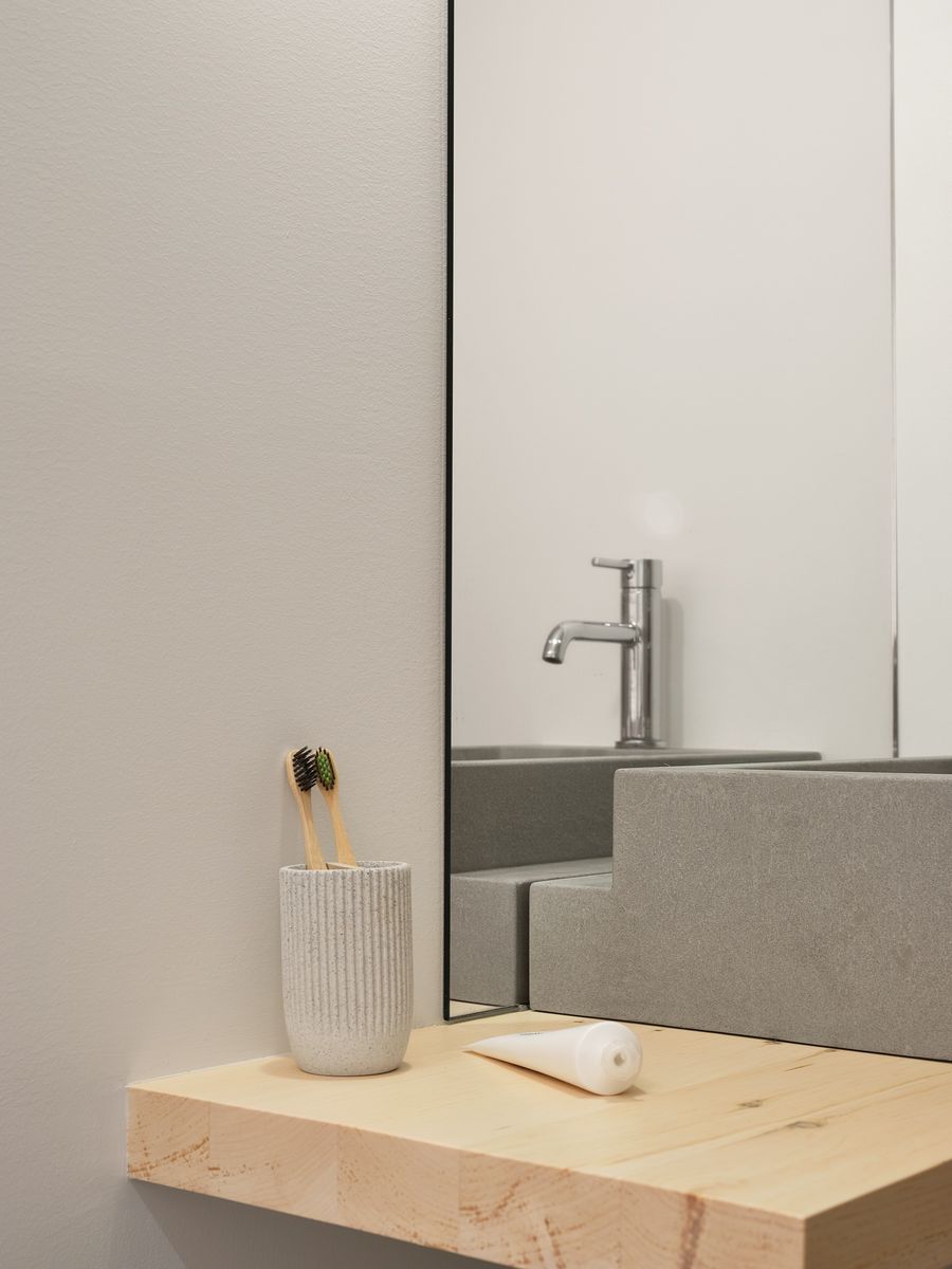 Bathroom from a Single family homes project near Granby - Bromont - Cowansville by Stroph Architecture & Design