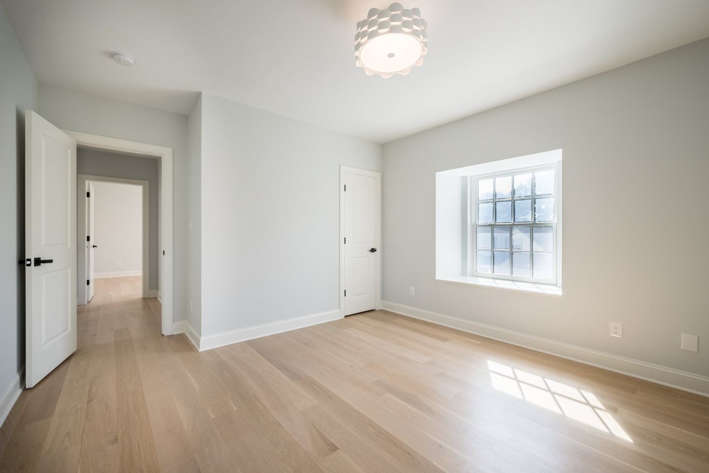 Bedroom from a Flooring project near Pittsburgh by Luxury Home Improvements