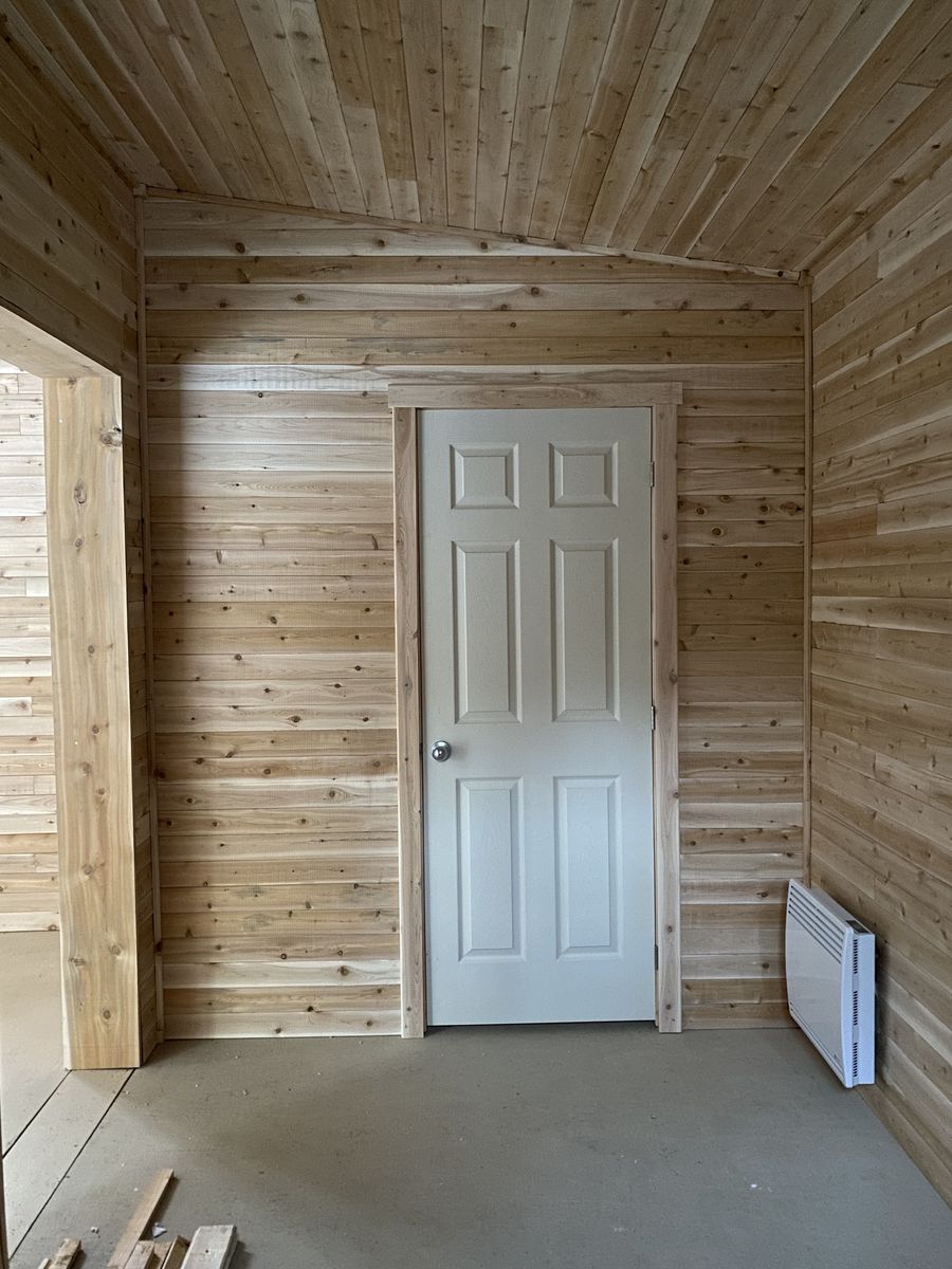 Construcción de interiores de casas de un proyecto de tipo Mini casas cerca de Ciudad de Quebec - Lévis por CAMM Construction