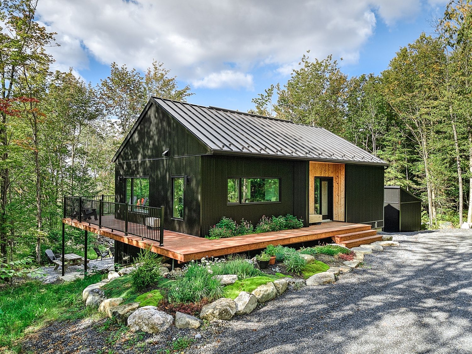 House Exterior from a Single family homes project near Sherbrooke (Estrie) by Belvedair