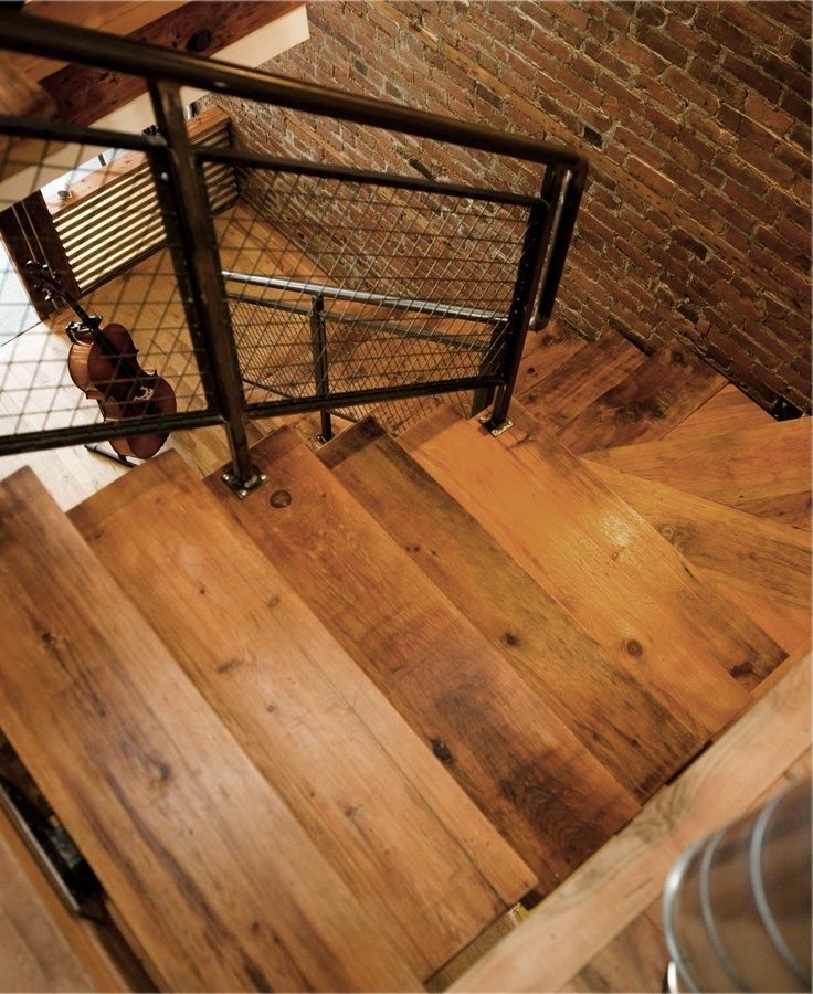 Escaleras de un proyecto de tipo Viviendas unifamiliares cerca de Montreal (Gran Montreal) por Studio MMA Architects