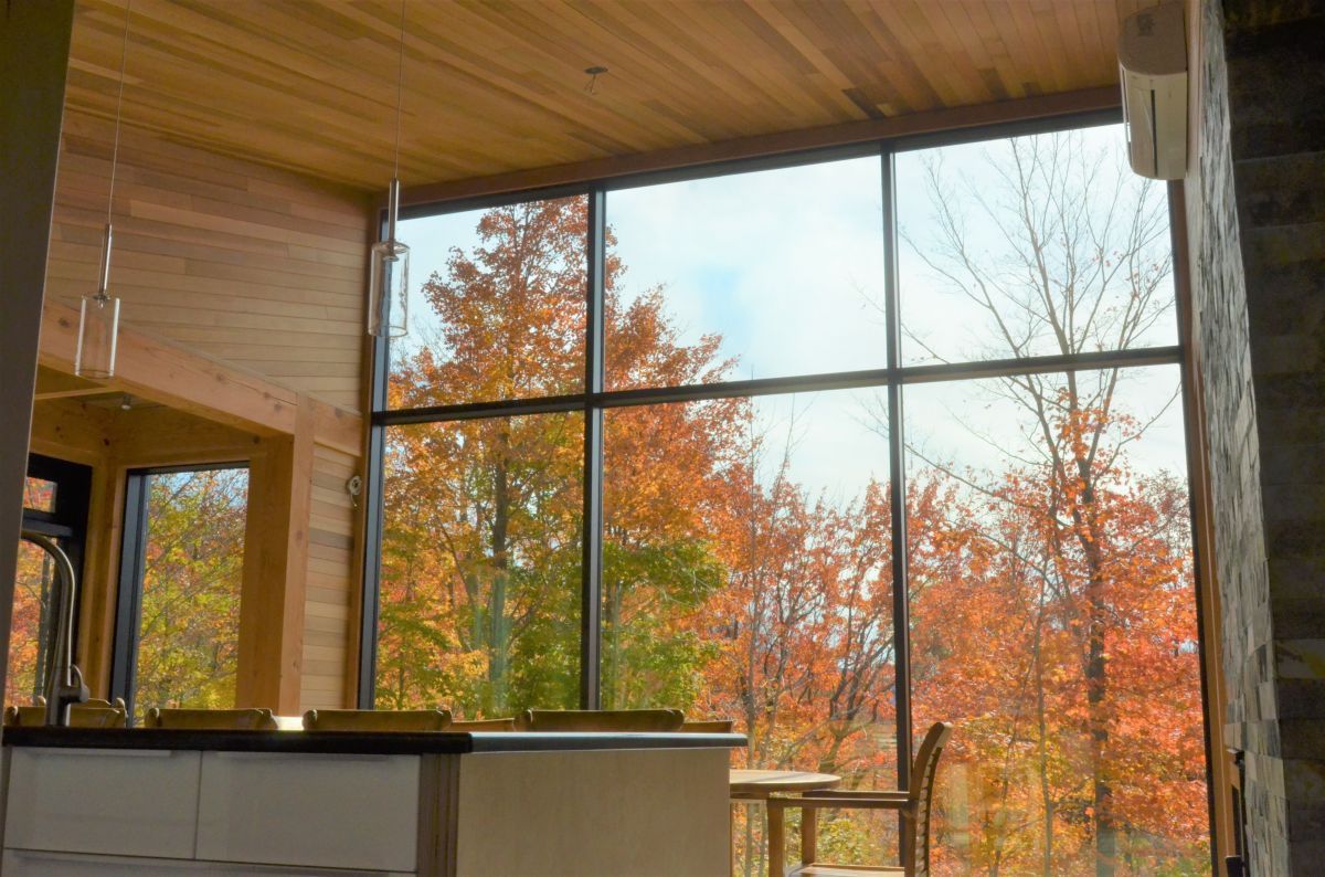 Dining Room from a Single family homes project near Sherbrooke (Estrie) by Belvedair