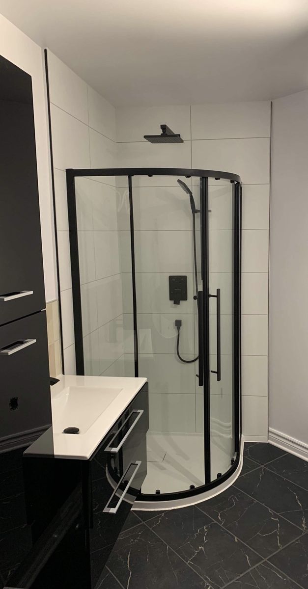 Salle de bain d'un projet de Maisons unifamiliales près de Granby/Bromont/Cowansville (Estrie) de Les Entreprises EO Inc.