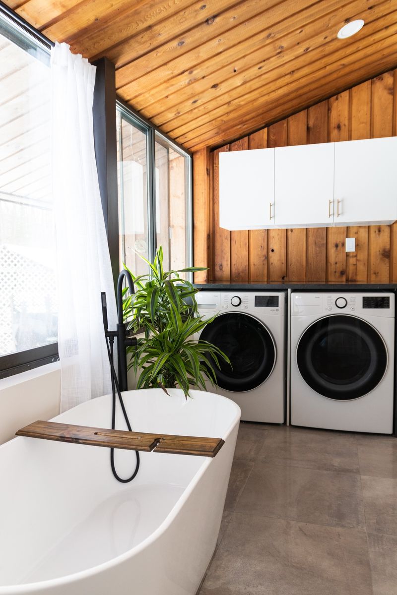 Salle de bain d'un projet de Maisons unifamiliales près de Saint-Jean-sur-Richelieu (Montérégie) de FD Architecture inc.