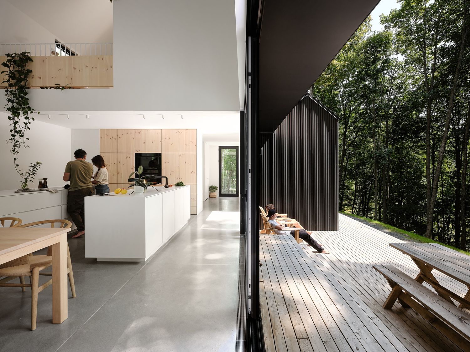 Cuisine d'un projet de Maisons unifamiliales près de Granby/Bromont/Cowansville (Estrie) de Stroph Architecture & Design