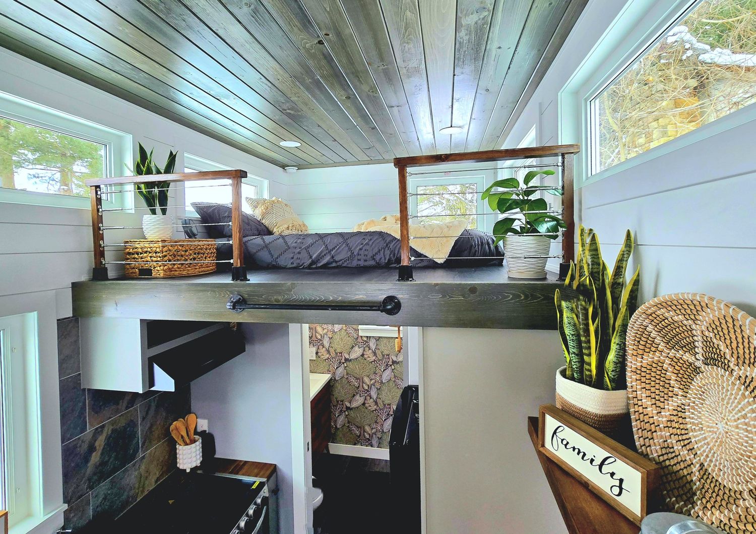 Bedroom from a Tiny Houses project near Columbus by Rulaco Remodeling and Tiny Homes