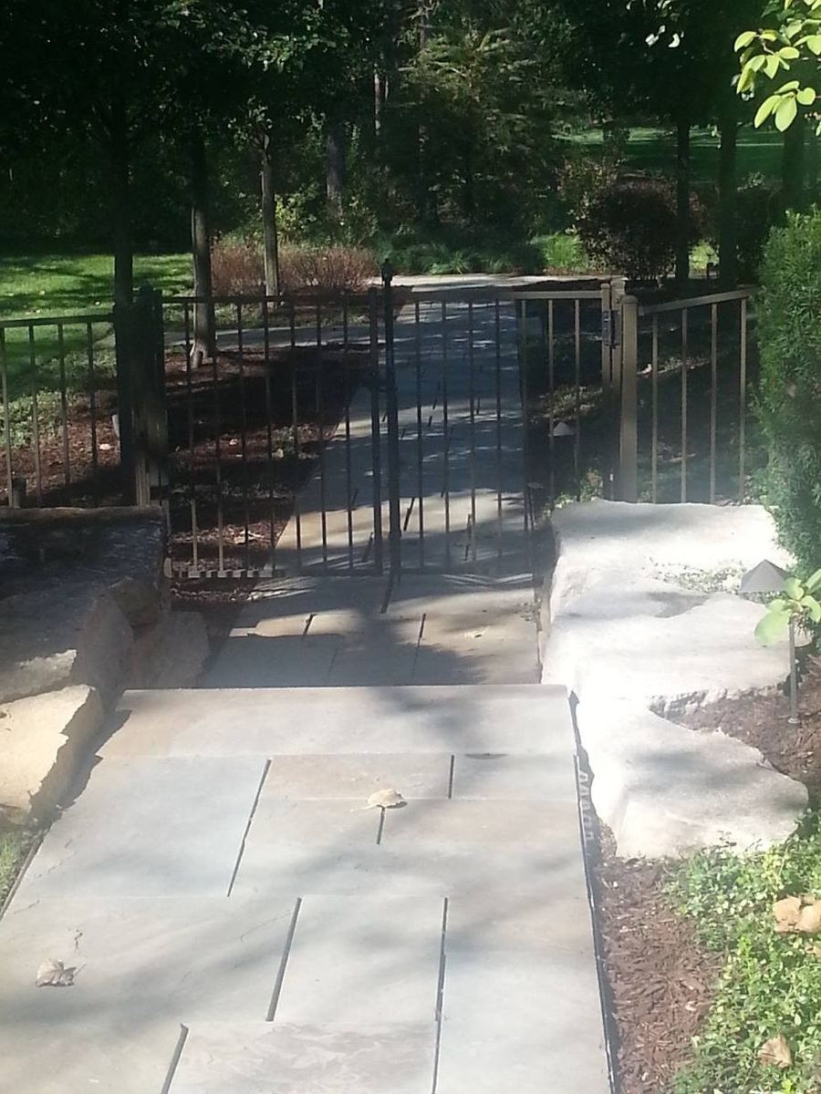 Land & Services from a Fences project near Chicago by First Class Fence