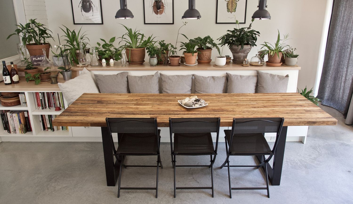 Dining Room from a Home extensions project near Montreal (Greater Montreal) by À l' Aube - Design Studio & Kitchen Specialist
