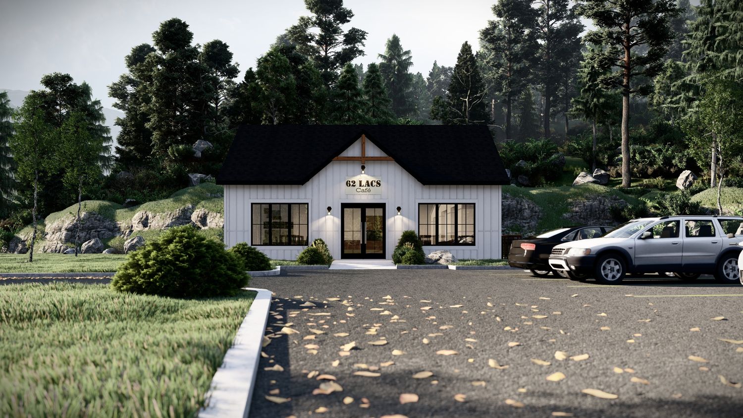 3D Rendering from a Single family homes project near Saint-Jerome (Laurentides) by Conception G.R