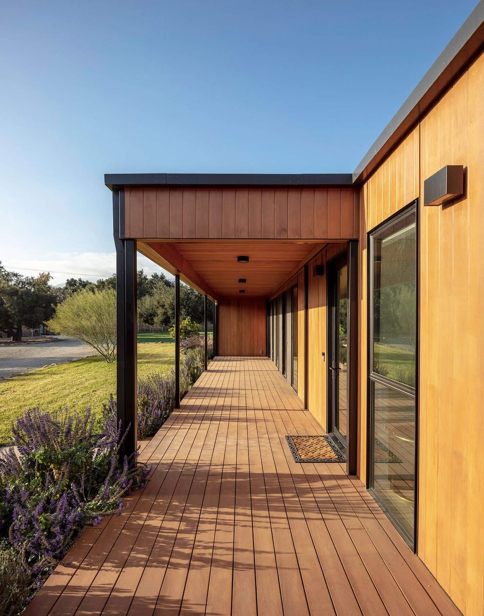Deck & Balcony from a Prefab and Modular Houses project near Los Angeles - Long Beach - Anaheim by Connect Homes