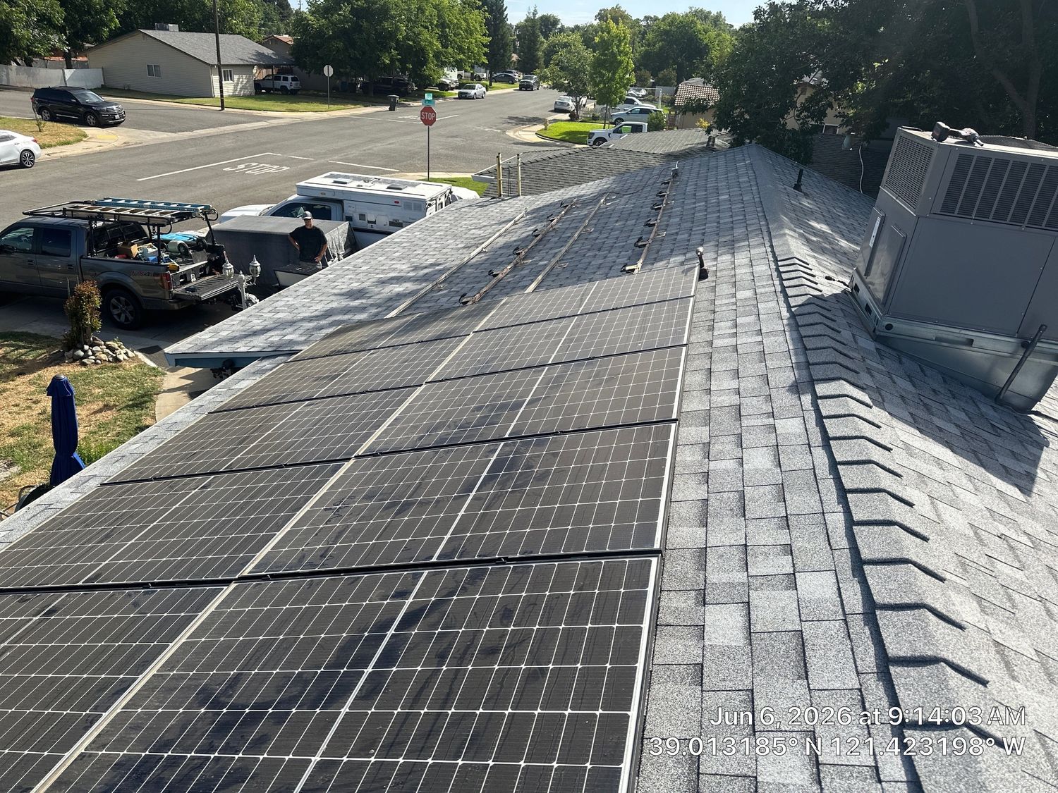 from a Photovoltaic Solar Panels project near Sacramento by L J Heating & Air Conditioning Inc