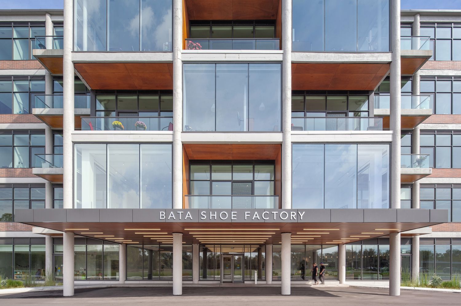 Exterior Finishes from a Multi-family and high-rise Buildings project near Kingston by Dubbeldam Architecture + Design